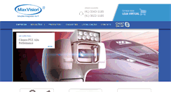 Desktop Screenshot of maxvisioncctv.com.br